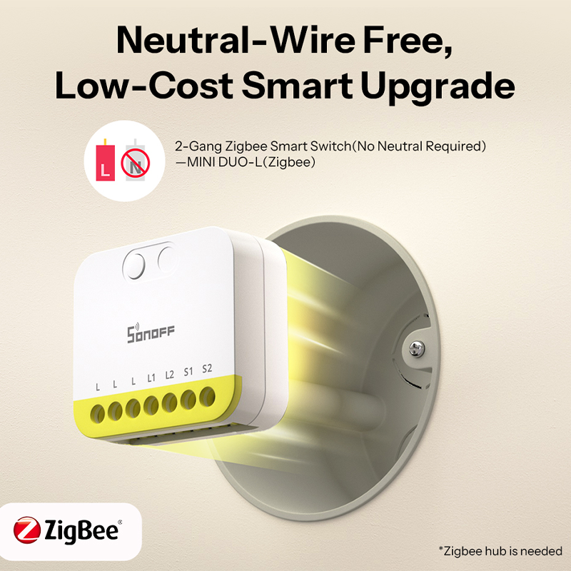 Sonoff MINI-ZB2GS-L Zigbee 2-C - Smart Home Voice Control reseña y precio