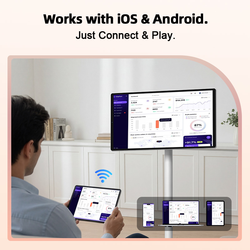 21.5 Inch IPS Android TV Telev - Smart Home Uses reseña y precio