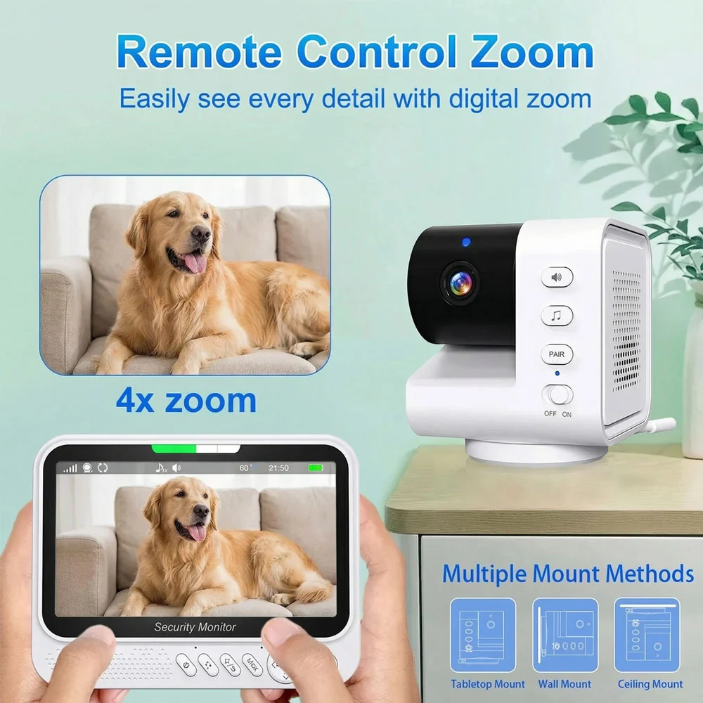 Smart Baby Monitor 7inch HD Sc - Smart Baby Night Light reseña y precio