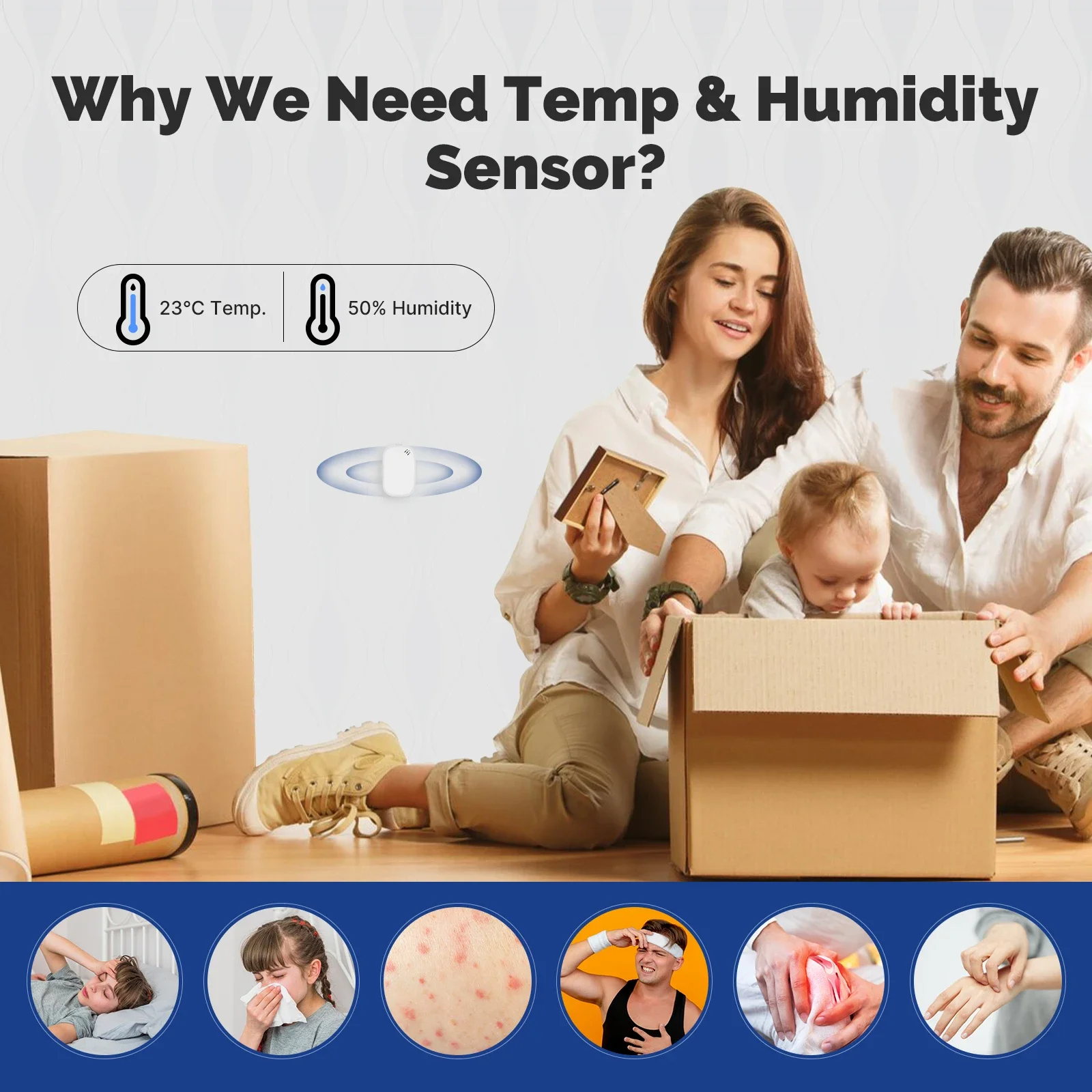 MOES Tuya Zigbee Smart Tempera - Smart Home Furniture reseña y precio