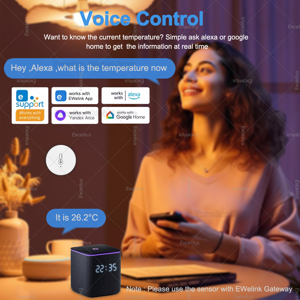 EWelink Smart Zigbee Temperatu - Smart Home Furniture reseña y precio