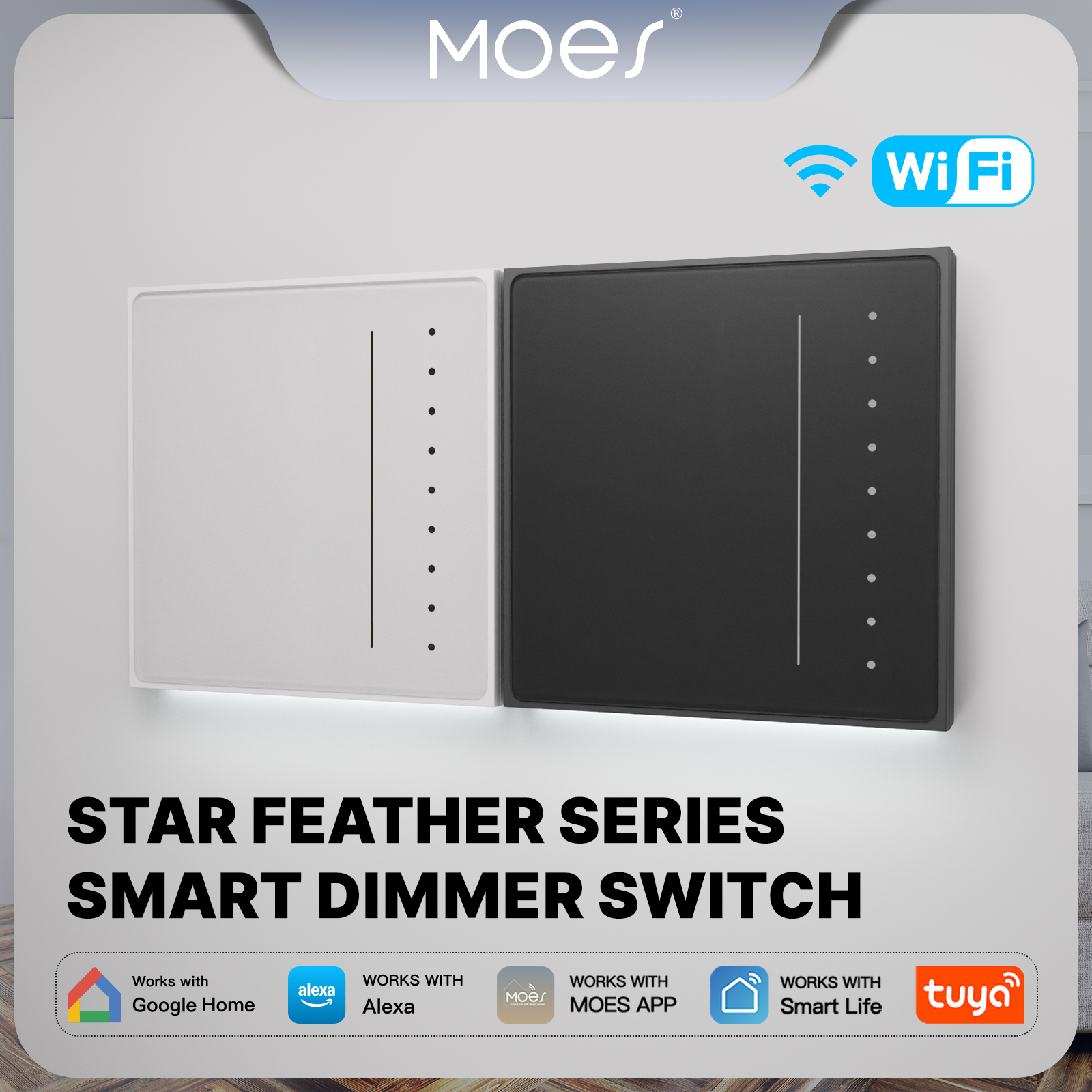 MOES Tuya WiFi/Zigbee Star Fea - Smart Home Voice Control reseña y precio