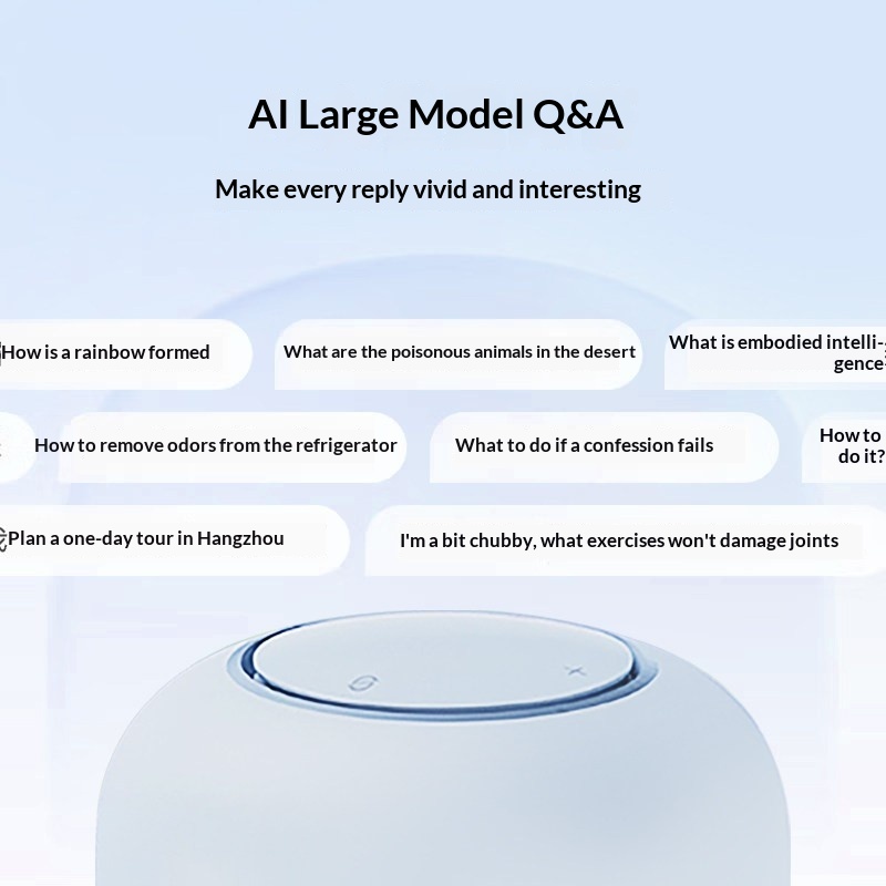 Luo Xiaohei Smart Speaker AI Q - Smart Home Usb reseña y precio