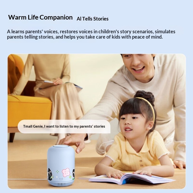 Luo Xiaohei Smart Speaker AI Q - Smart Home Usb reseña y precio
