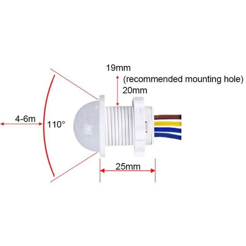 PIR Motion Sensor Detector Sma - Smart Home Furniture reseña y precio