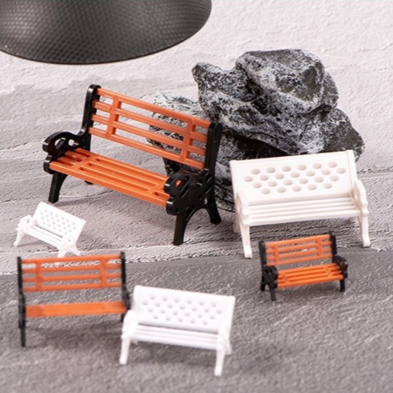 Mini Dollhouse Bench Park Rock - Smart Home Furniture reseña y precio