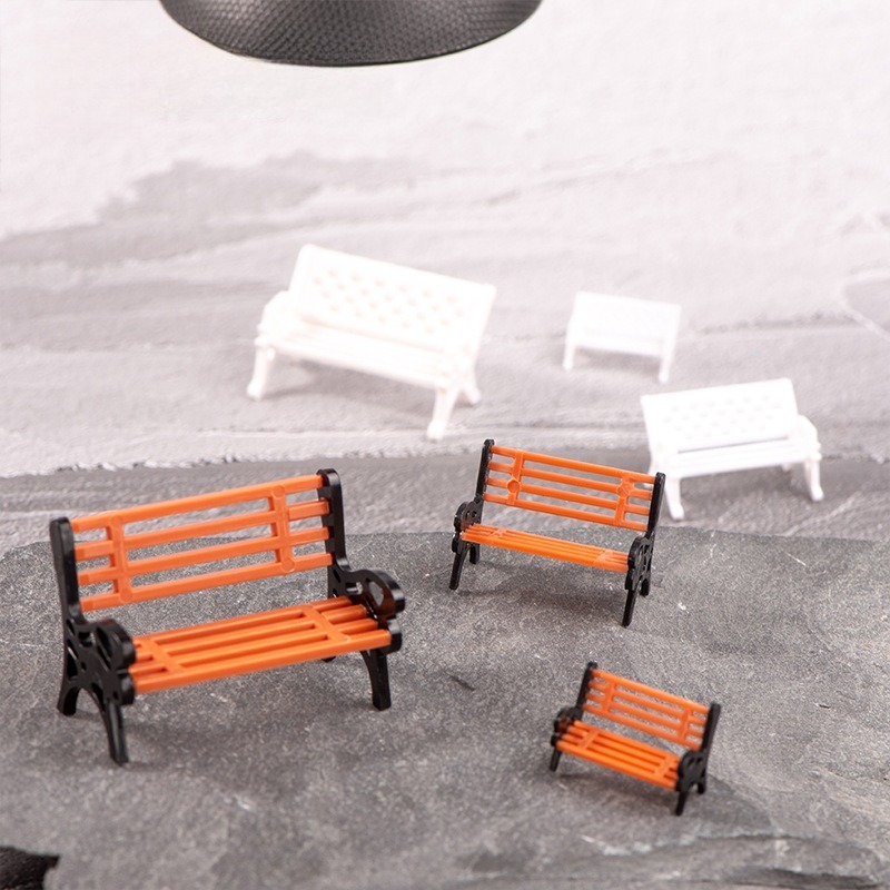 Mini Dollhouse Bench Park Rock - Smart Home Furniture reseña y precio
