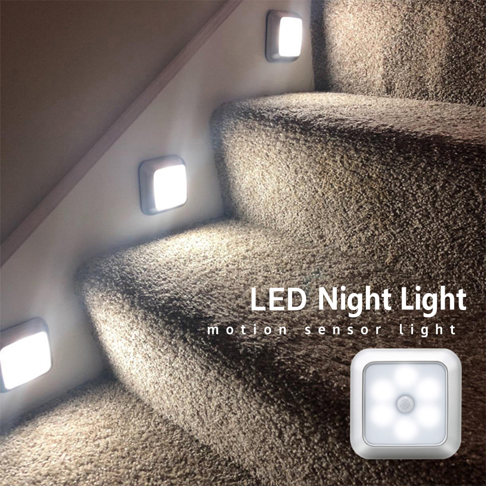 6 LED Under Cabinet Light PIR  - Smart Baby Night Light reseña y precio